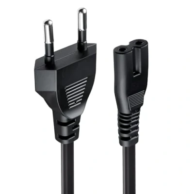 Afbeelding van Tolesum PS5 netsnoer, 3 m, eurostekker C7, 2 polige netsnoer voor / PS4 PS3 Xbox serie X/S, zwart