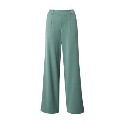 Afbeelding van Object Broek Objlisa Wide Pant Noos 23037921 Dark Forest Dames Maat W38