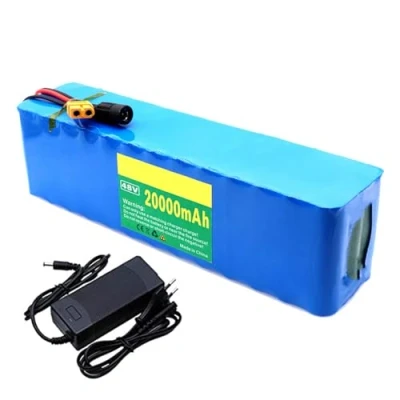 Afbeelding van 48V 20Ah 13S3P E Bike Lithium ionaccu Ingebouwde BMS bescherming Ideaal voor 200 1000W elektrische fietsmotor XT60 Plug