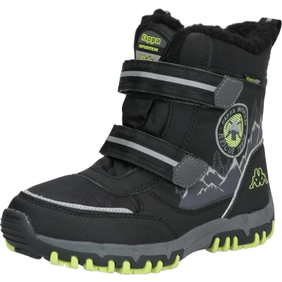 Afbeelding van Kappa Unisex Rescue Tex klassieke laarzen, Schwarz 1133 Black Lime, 29 EU