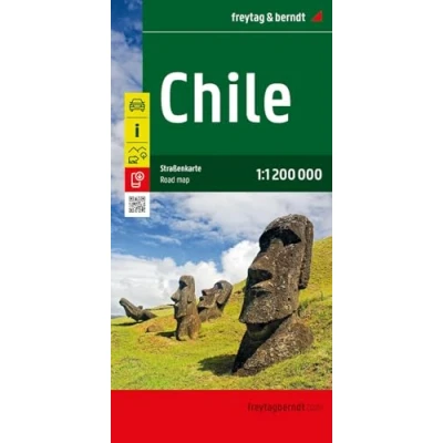 Afbeelding van Chile, Straßenkarte 1:1.200.000, freytag &amp; berndt: AK 173