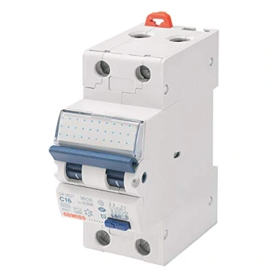 Afbeelding van Gewiss GW94010 1P+N schakelcircuits, 32 A, blauw, wit