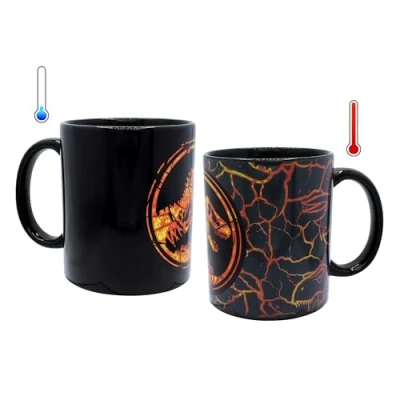 Afbeelding van Joy ToyJurassic World 75443 Magic Mug die mok verandert bij verhitting Het design (320 ml) in geschenkverpakking 12 x 9 10 cm, kleurrijk