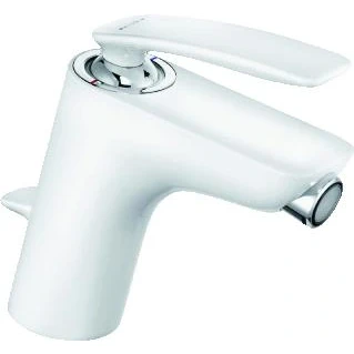 Afbeelding van Kludi balance 1 gats bidetkraan met waste wit 522169175