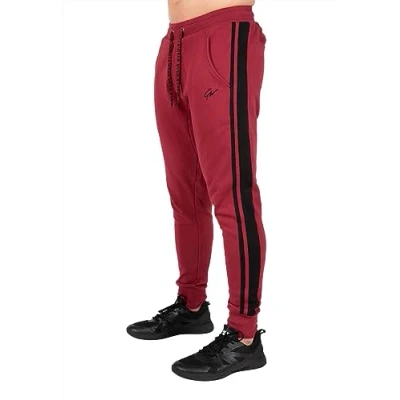 Afbeelding van Gorilla Wear Banks Trainingsbroek, Heren, Maat: 4XL, Dark red