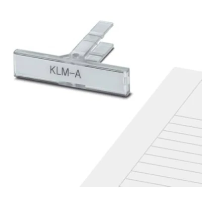 Afbeelding van KLM A + ESL 44X7 klemlijst opschriftdrager Phoenix Contact Inhoud: 50 stuk(s)
