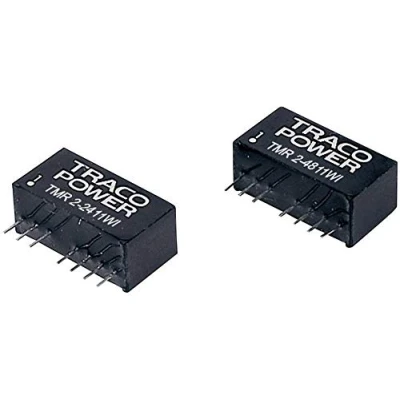Afbeelding van TracoPower TMR 2 2411WI DC/DC converter, print 24 V/DC 5 400 mA W Aantal uitgangen: 1 x Inhoud stuk(s)