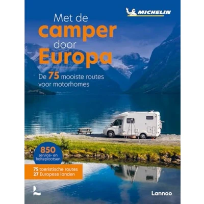 Afbeelding van Michelin Met De Camper Door Europa Campergids Kleurloos Reisboeken &amp; Kaarten