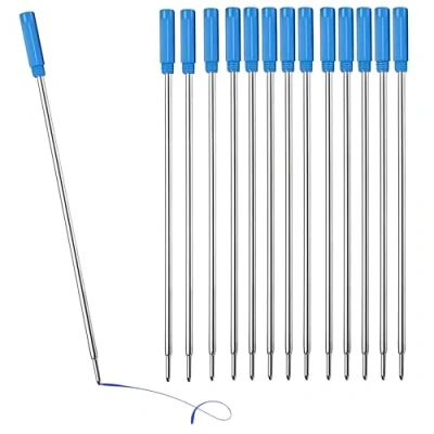 Afbeelding van 10 x blauwe inkt pen vullingen compatibel met Cross 8513 balpennen