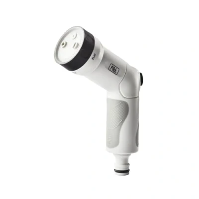 Afbeelding van FITT Compact multifunctioneel tuinslangpistool met continue debietregeling. Standaard klikverbinding, kleur grijs