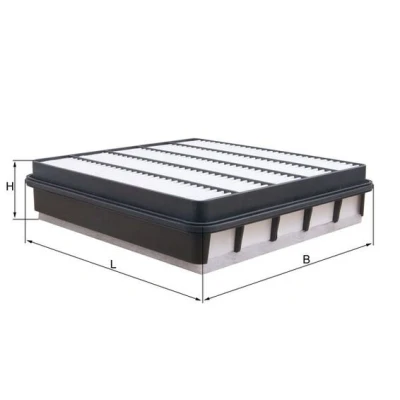 Afbeelding van Mahle Original Luchtfilter LX 5055