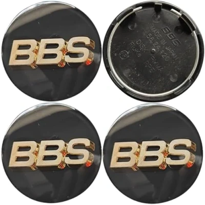Afbeelding van 4 stuks Centrum Wieldoppen voor BBS 70mm, Vervangende Wielnaaf Afdekking Center Caps Slijtvast Anti Roest Banden Velgen Accessoires,C