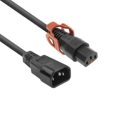 Afbeelding van C14 naar C13 kabel ACT 2 meter (IEC lock)