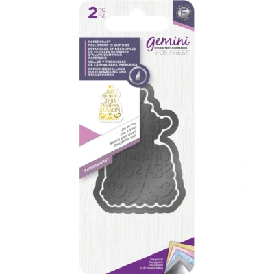 Afbeelding van Gemini Foil Stamp &#039;N&#039; Cut snijmal Expressions Joy to You