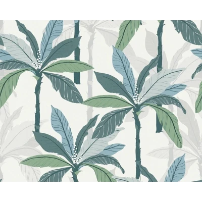 Afbeelding van AS Creation Geo Nordic 37530 1 375301 Blauw / Groen