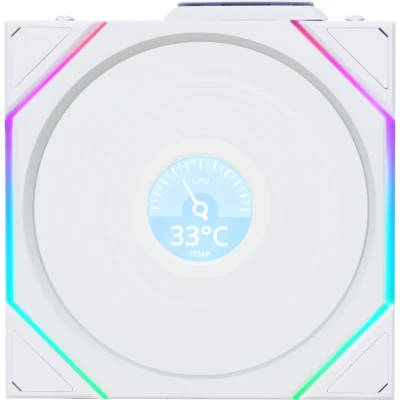 Afbeelding van Lian Li UNI FAN TL LCD Wl Rev 120 wh (1p