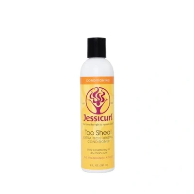 Afbeelding van Too Shea Conditioner Steil Pluizig Krullend Kroes Haar No Fragrance 237 ml
