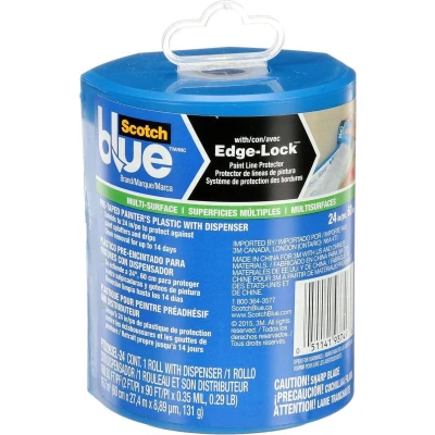 Afbeelding van Scotch PTD2093EL 24 SNEW Afdekfolie ScotchBlue Blauw (transparant) (l x b) 27.4 m 60 cm 1 stuk(s)