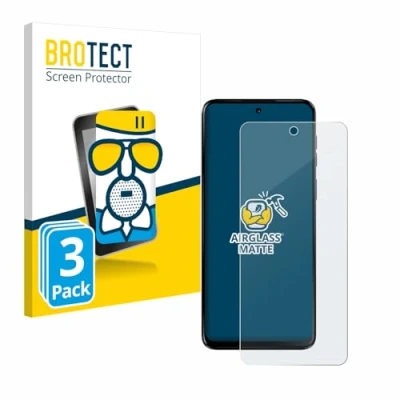Afbeelding van BROTECT Screenprotector voor Motorola Moto G55 Folie Beschermfolie Beschermglas matte (3 Stuks)