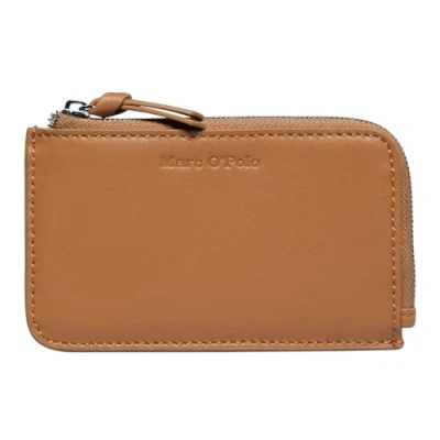 Afbeelding van Marc O&#039;Polo Portemonnee Ellis Zip Wallet True Camel Lichtbruin