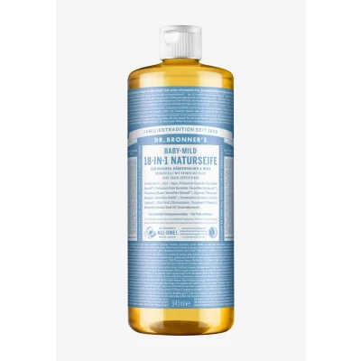 Afbeelding van Dr. Bronner ́s 18IN1 Liquid SOAP Babymild Douchegel, Maat: 945 ml,