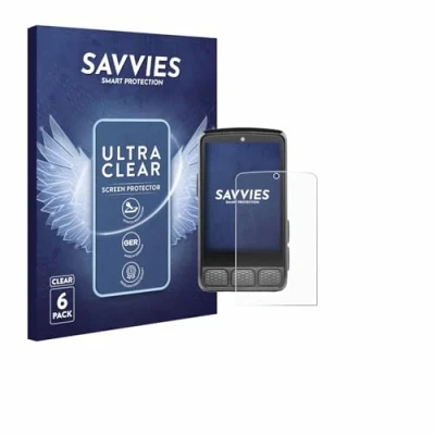 Afbeelding van Savvies Screenprotector voor Wahoo Elemnt Roam V3 Folie Beschermfolie transparant (6 Stuks)