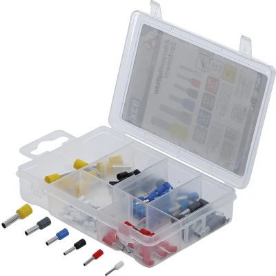 Afbeelding van BGS Assortiment adereindhulzen geïsoleerd 93 delig