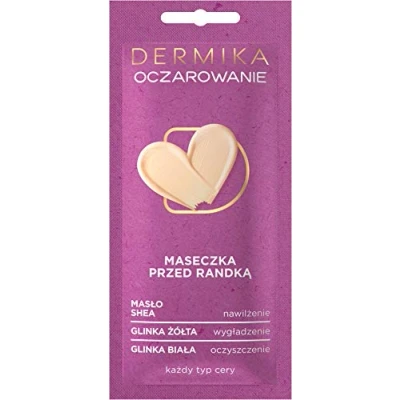 Afbeelding van Dermika, Gezichtsmaskers, Schoonheidsmaskers Betoverend Masker Voor Elke Huidtype 10Ml (10 ml)