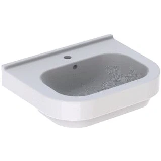 Afbeelding van Geberit 300 Basic wastafel 60 x 47.5 cm wit met overloop