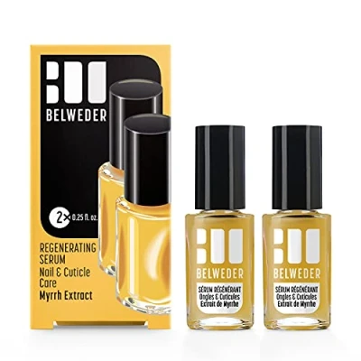 Afbeelding van BELWEDER Regenererend Nagelserum met Mirre Extract 2 x 7,5ml Nagelriemverzorging Nagelherstelserum en Regeneratie na Kunstnagels Nagelreparatie Verzorging van Beschadigde Nagels