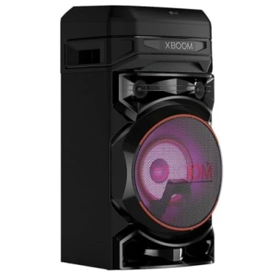 Afbeelding van LG XBOOM RNC2 Hoge Prestaties Luidspreker, 80 W, het Beest, 2 luidsprekers, Bluetooth 4.2, USB, RCA AUX aansluiting, LED verlichting en microfooningangen, donkergrijs