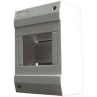Afbeelding van SEP S4 opbouw 4 mod. kast met Din Rail