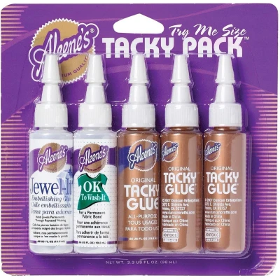 Afbeelding van Aleene&#039;s Tacky Glue pack 5 flesjes