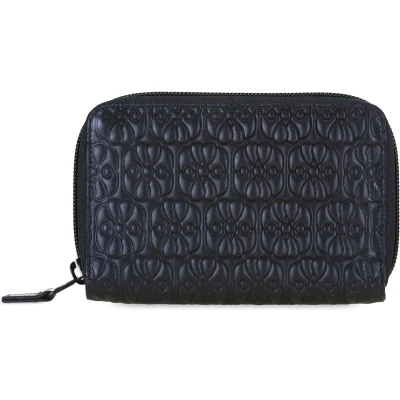 Afbeelding van Mywalit Medium Zip Round Wallet Black Pace