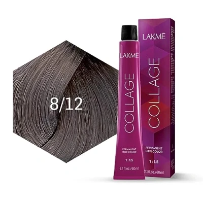 Afbeelding van Lakmé Collage haarverf 60 ml 8/12 As Violet Lichtblond