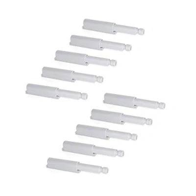 Afbeelding van Emuca 1275221 push systeem voor meubeldeur met deurdemper, set van 10 stuks, grijs