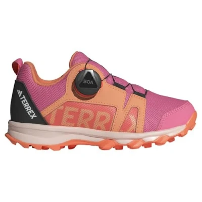 Afbeelding van adidas Terrex Agravic Boa Trail Running Shoes hoge schoenen, niet gebonden aan voetbal, Pink Fusion/Putty Mauve/Core Black, 37 EU, Fusion Putty Mauve Core EU
