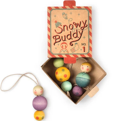 Afbeelding van Grapat kersthangers snowy buddy 3st