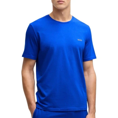 Afbeelding van BOSS MIX&amp;MATCH Tshirt R basic, Heren, Maat: Medium, Blue ten