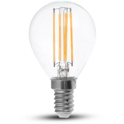 Afbeelding van V TAC VT 1996 N LED Lamp 100lm/w Golf E14 Houder IP20 Helder 4W 600 Lumen 4000K