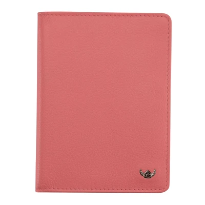 Afbeelding van Golden Head Leren Identiteitskaarthoesje Madrid RFID Protect ID Case Coral Koraalrood
