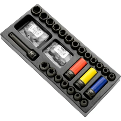 Afbeelding van EXPERT E041606 lege inlay voor module impactdoppen en accessoires 1/2&quot; E041604