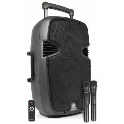 Afbeelding van Vonyx SPJ PA912 draagbare accu speaker 12&quot; 500 watt met Bluetooth en