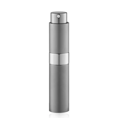 Afbeelding van Lulupack 10 ml parfumverstuiver navulbaar, mini Keulen Spuitfles Leeg, Hervulbare Draagbare Sproeier (1 stuk, Grijs)