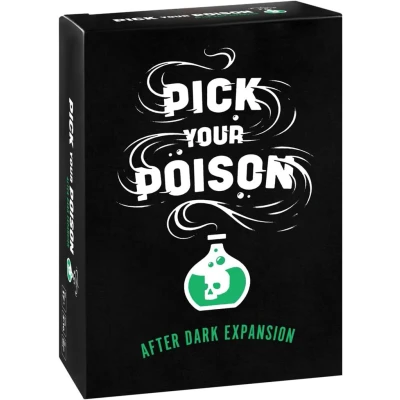 Afbeelding van Pick Your Poison Party Game After Dark Expansion 100 New Cards for The “What Would You Rather Do? Card Game, Great College Students and Adults Halloween or Night with Friends