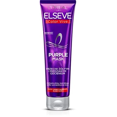Afbeelding van L&#039;Oreal Elseve Color Vive Purple Mask For Hair Against Yellow And Copper Tones 150Ml