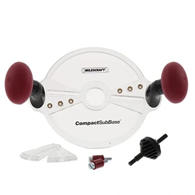 Afbeelding van Milescraft 1225 compacte subbasis Universele routergeleider voor Routers compatibel met Porter Cable Style
