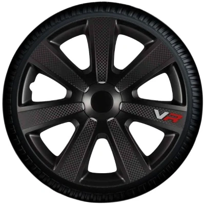 Afbeelding van Gorecki Wieldoppenset Vr Carbon Black 16&quot;