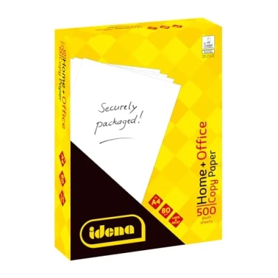 Afbeelding van Idena 10548 kopieerpapier DIN A4, 500 vellen, wit, 80g/m², EU Ecolabel, geschikt voor laser &amp; inkjet, met scheurvaste beschermfolie verpakking