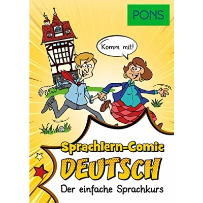 Afbeelding van PONS Sprachlern Comic Deutsch als Fremdsprache: Der einfache Sprachkurs
